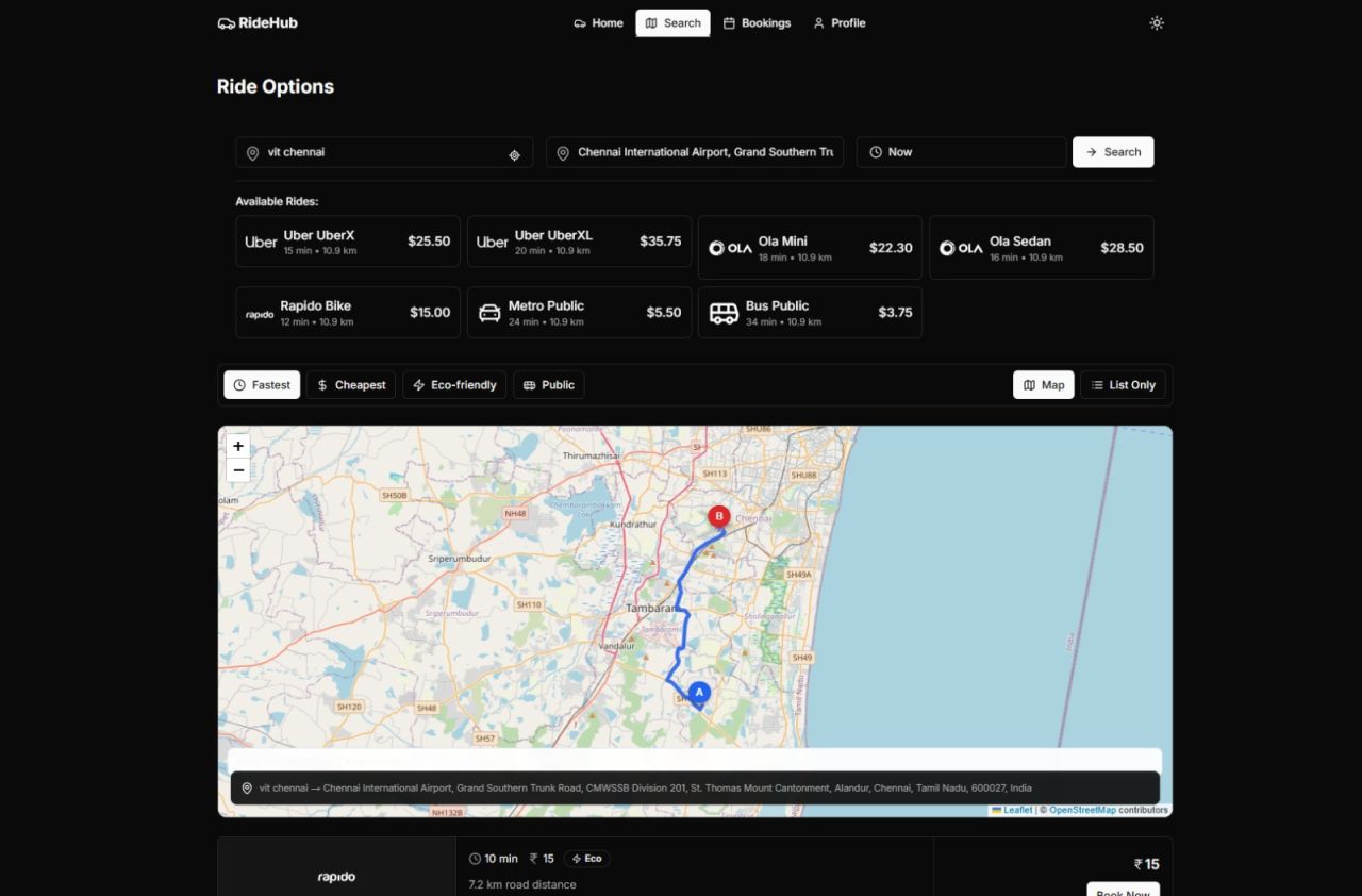 RideHub preview